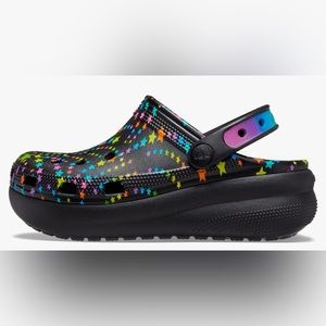 Platform crocs, new with tags.